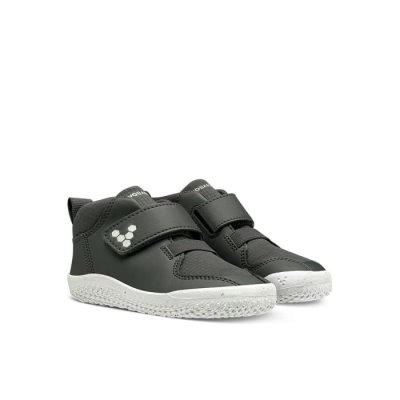 Vivobarefoot Toddlers Primus Bootie II All Weather Vegan Shoes Black | Vivobarefoot BJI879305